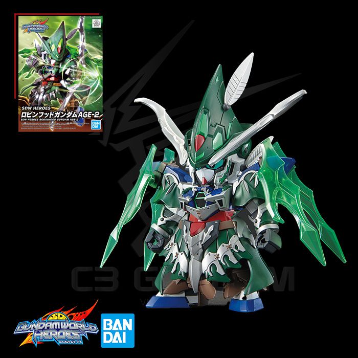 Bandai] Mô Hình Sd World Heroes 20 Robin Hood Gundam Age-2 Sdwh Đồ Chơi Lắp  Ráp Gundam Gunpla Chính Hãng Nhật Bản | Lazada.Vn
