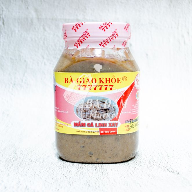 Mắm cá linh bà giáo khoẻ 7777777 xay 500gr - đặc sản an giang