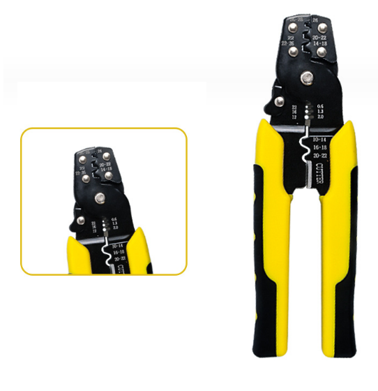 Kìm tuốt dây điện tự động, cắt dây, bấm cos đa năng