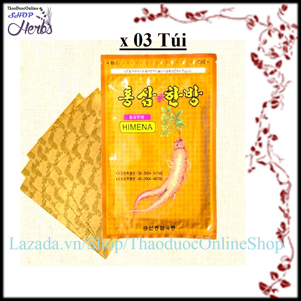 Bộ 3 Túi Salonpas Himena Hỗ trợ xương khớp - giảm nhức mỏi