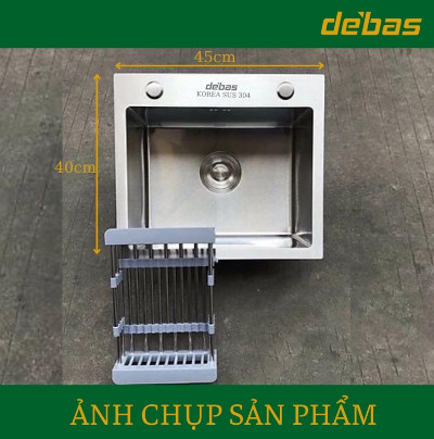 Combo 6 chậu rửa chén bát 4045 debas