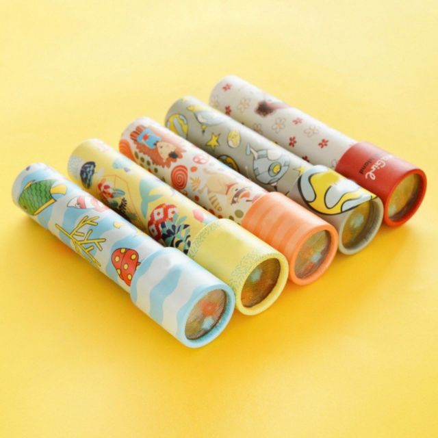 Đồ chơi kính vạn hoa sắc màu, ống dòm kính vạn hoa cho bé size 19 cm
