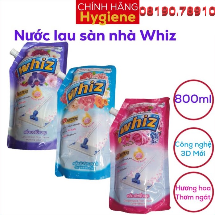 🌸🌱☘️ NƯỚC LAU SÀN WHIZ 800ML THÁI LAN 🌸🌱☘️