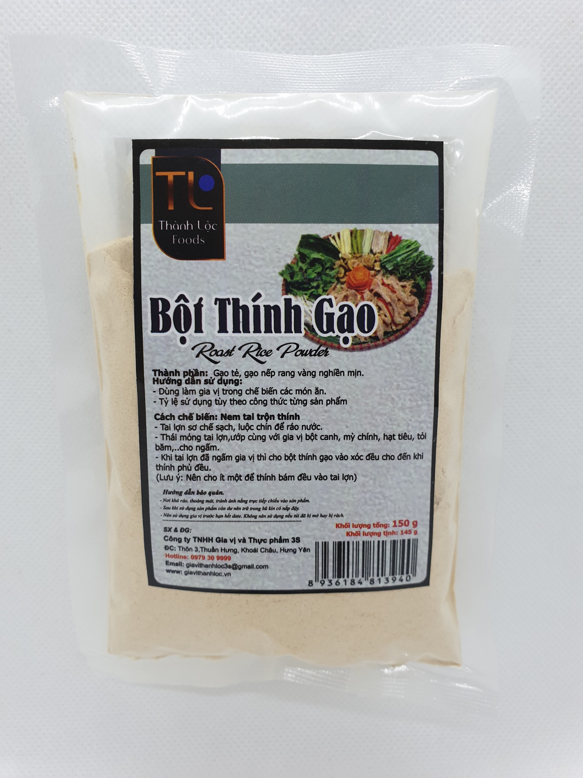 5combo /bột thính gạo g150g