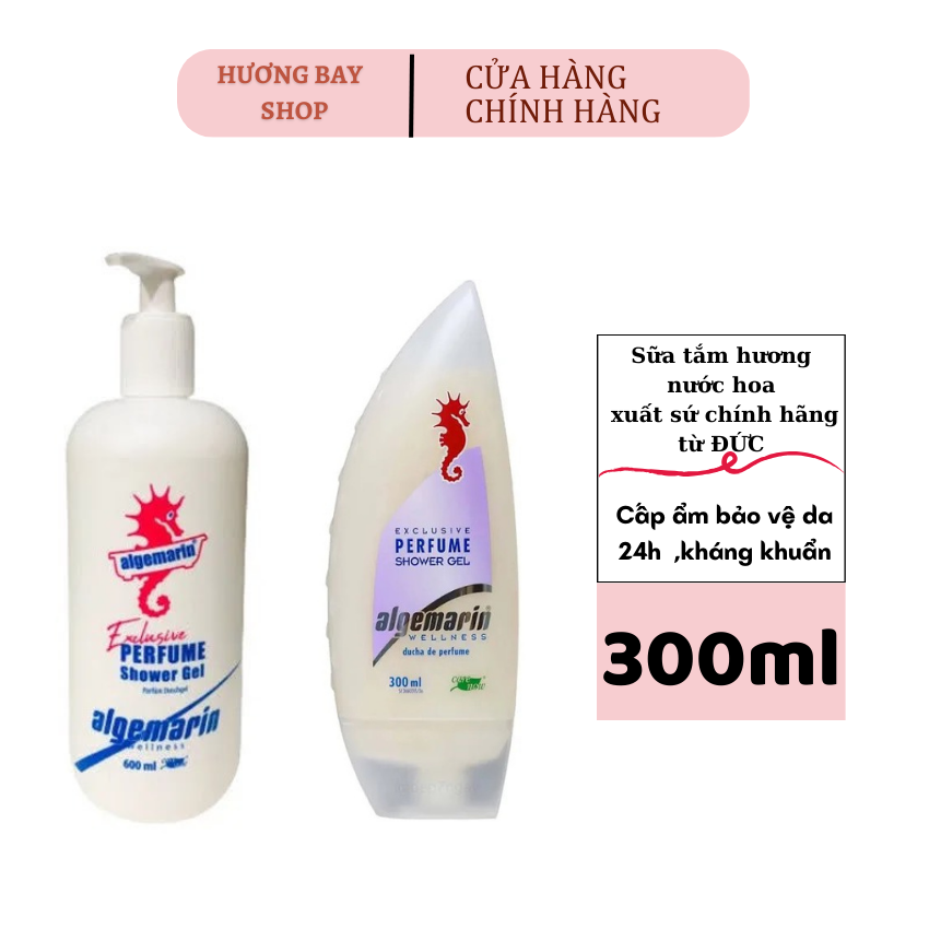 Sữa tắm thơm lâu con cá ngựa đức algemarin 500ml