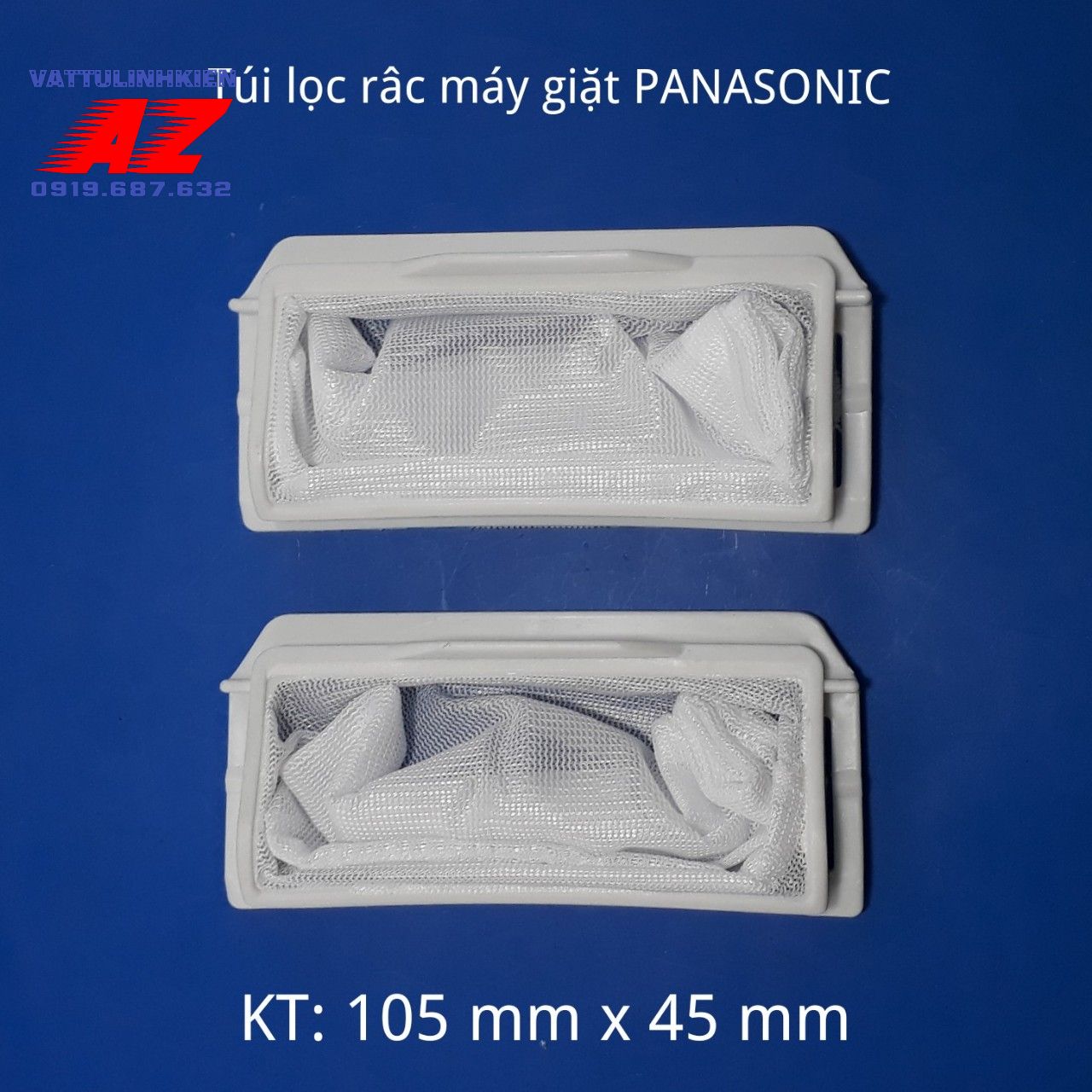 SET 02 túi lưói lọc cho máy giặt PANASONIC cửa đứng