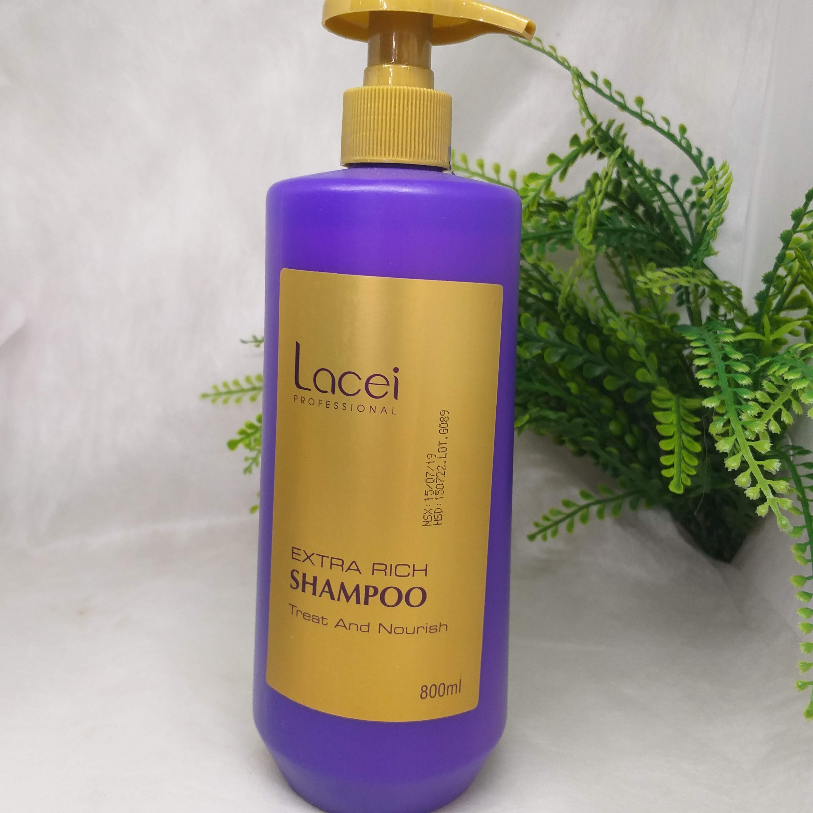 [HCM]Dầu gội  phục hòi tóc Lacei tím 800ml