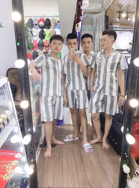 [ Hot Trend 2020]NGON BỔ RẺ ĐẲNG CẤP Bộ Quần Ao Tù Nhân, Phạm Nhân, Kẻ Sọc Cực Hot Siêu Đẹp