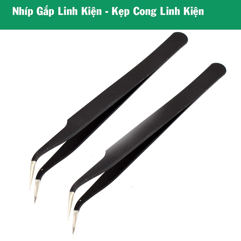 Nhíp gắp linh kiện - kẹp linh kiện esd15 esd12