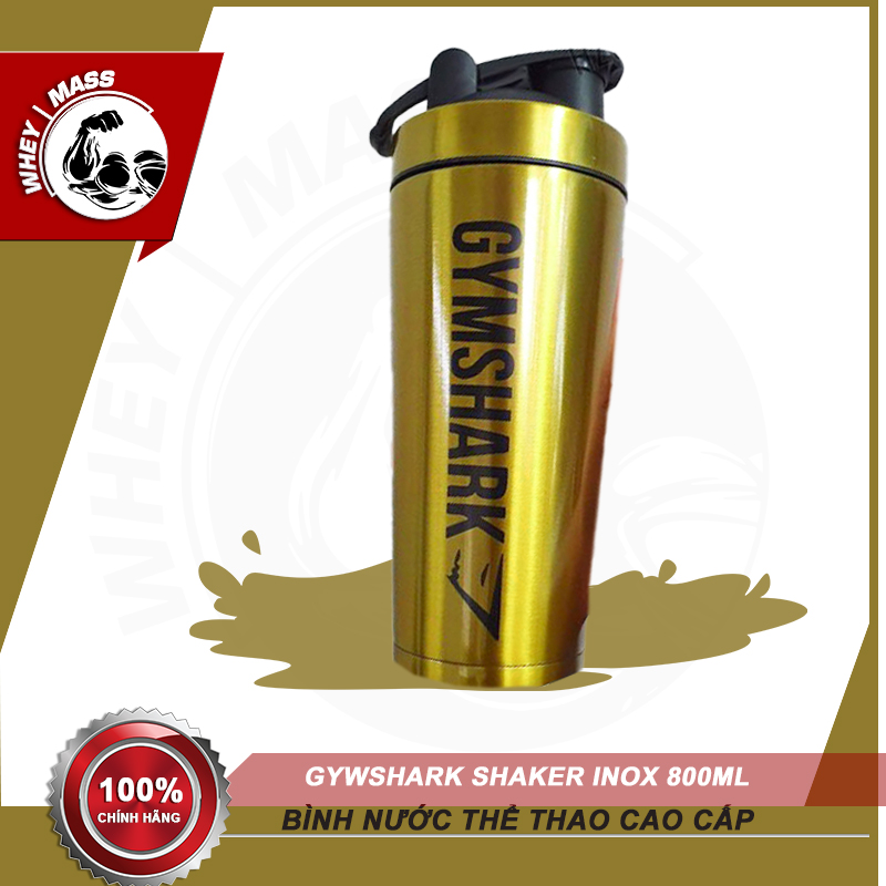 Bình Lắc Giữ Nhiệt Inox 2 Lớp Inox Shaker 800ml
