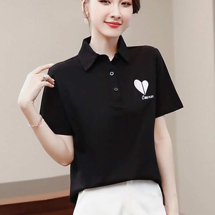 Áo thun nữ polo có cổ Mã TQ885 Thời trang EMEY LUXURY Chất vải thoáng mát chuẩn form Thiết kế theo phong cách Hàn Quốc trẻ trung, thanh lịch