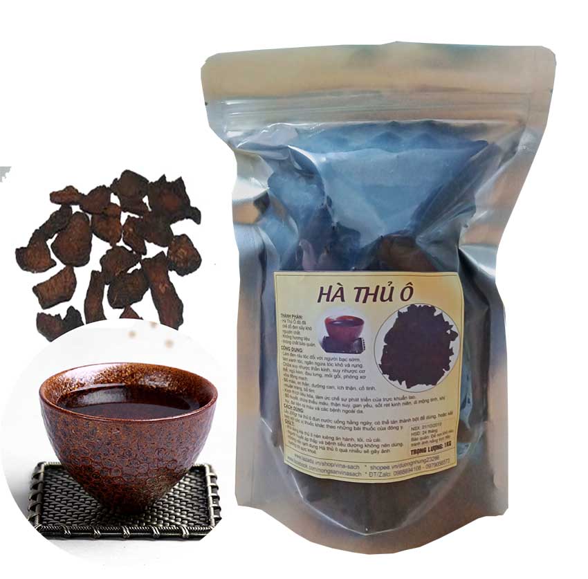 1KG Trà Hà Thủ Ô (Làm đen râu tóc)