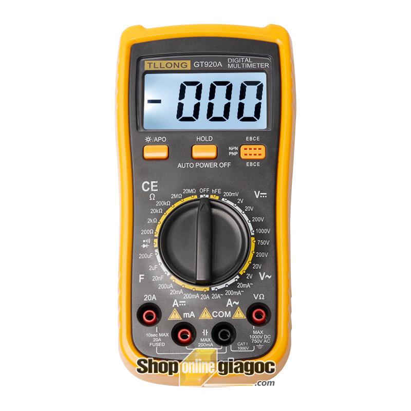 - đồng hồ vạn năng kỹ thuật số gt920a