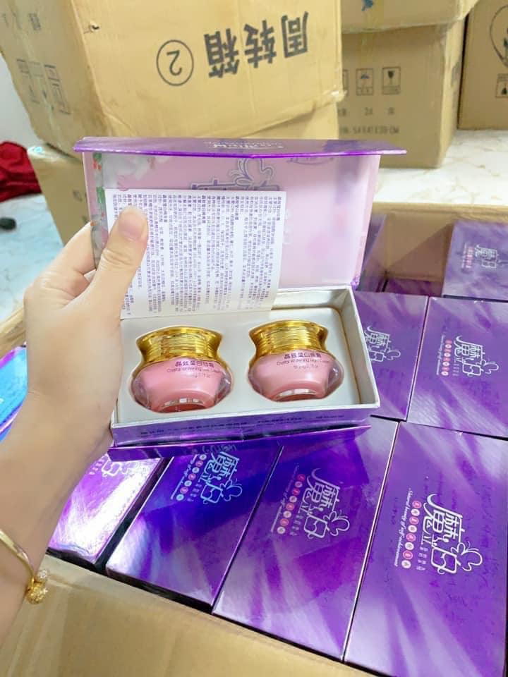 bộ đôi kem hoang cung hồng chuẩn loại 1