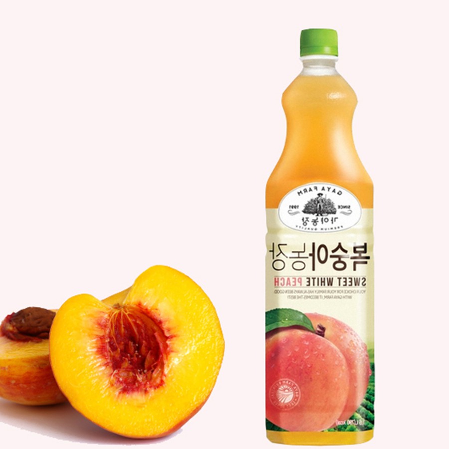 Nước Ép Đào Gaya Hàn Quốc 1.5L