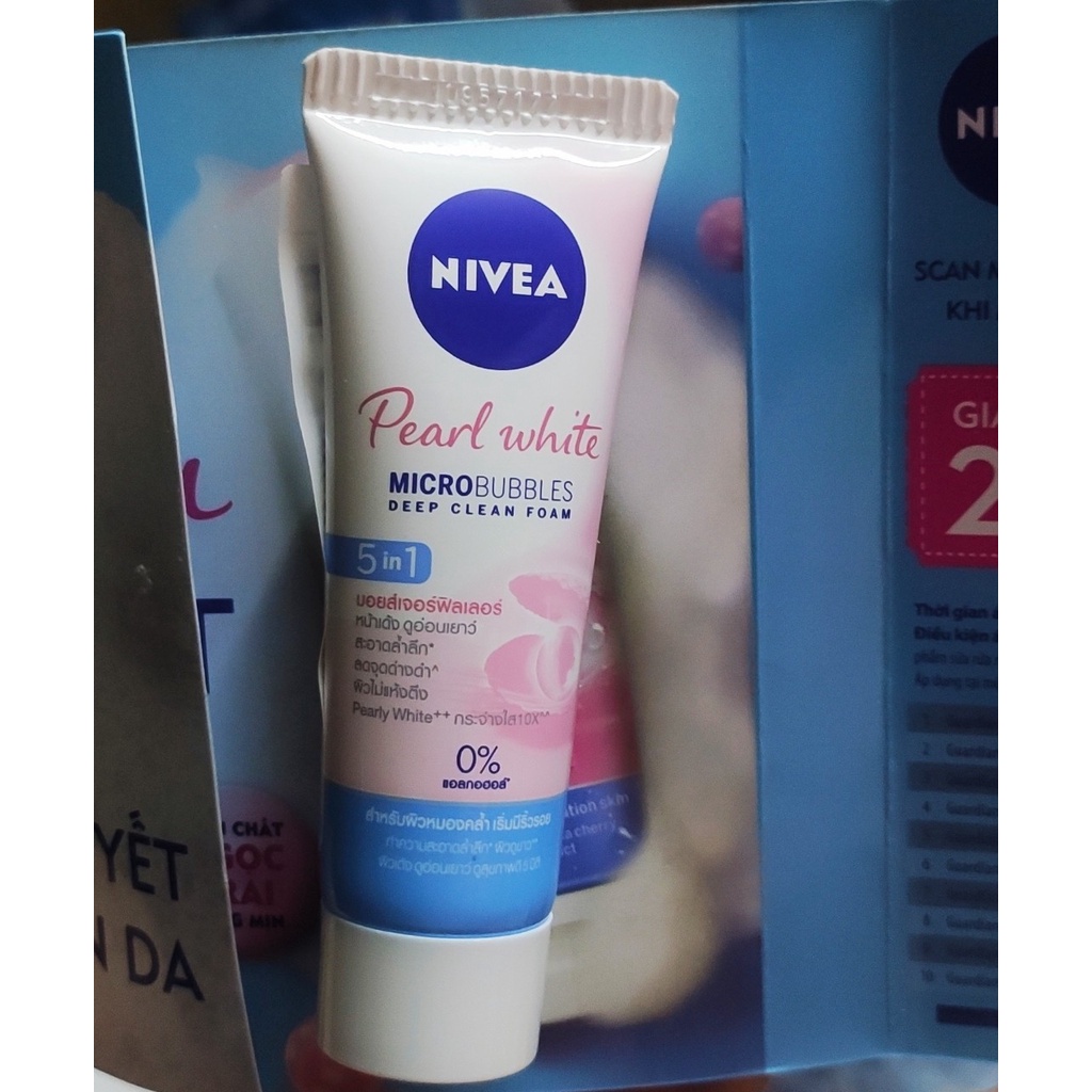 Sữa rửa mặt nivea 20g kmai