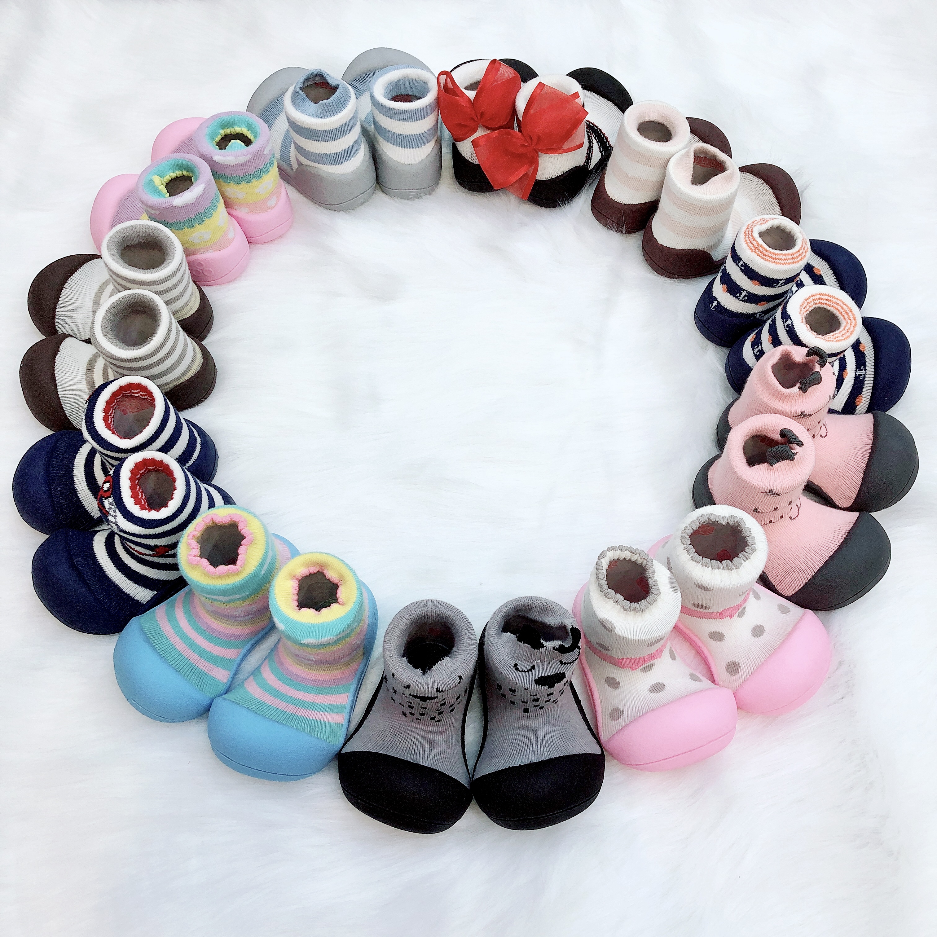 Giày Hàn Quốc Attipas cho bé trai bé gái từ 1-2 tuổi, hỗ trợ tập đi