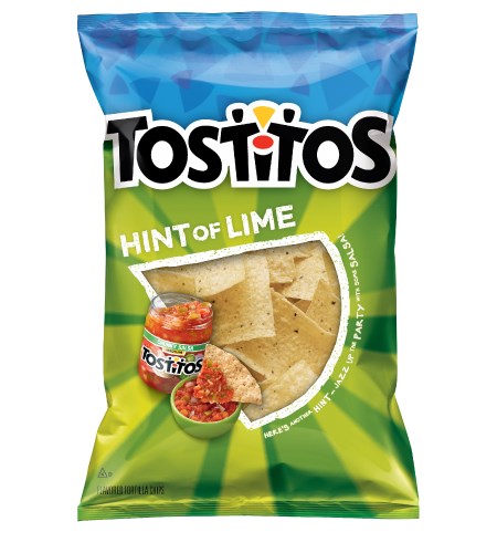 Bánh Snack Tostitos Hint Of Lime 283.5g nhập khẩu Mỹ