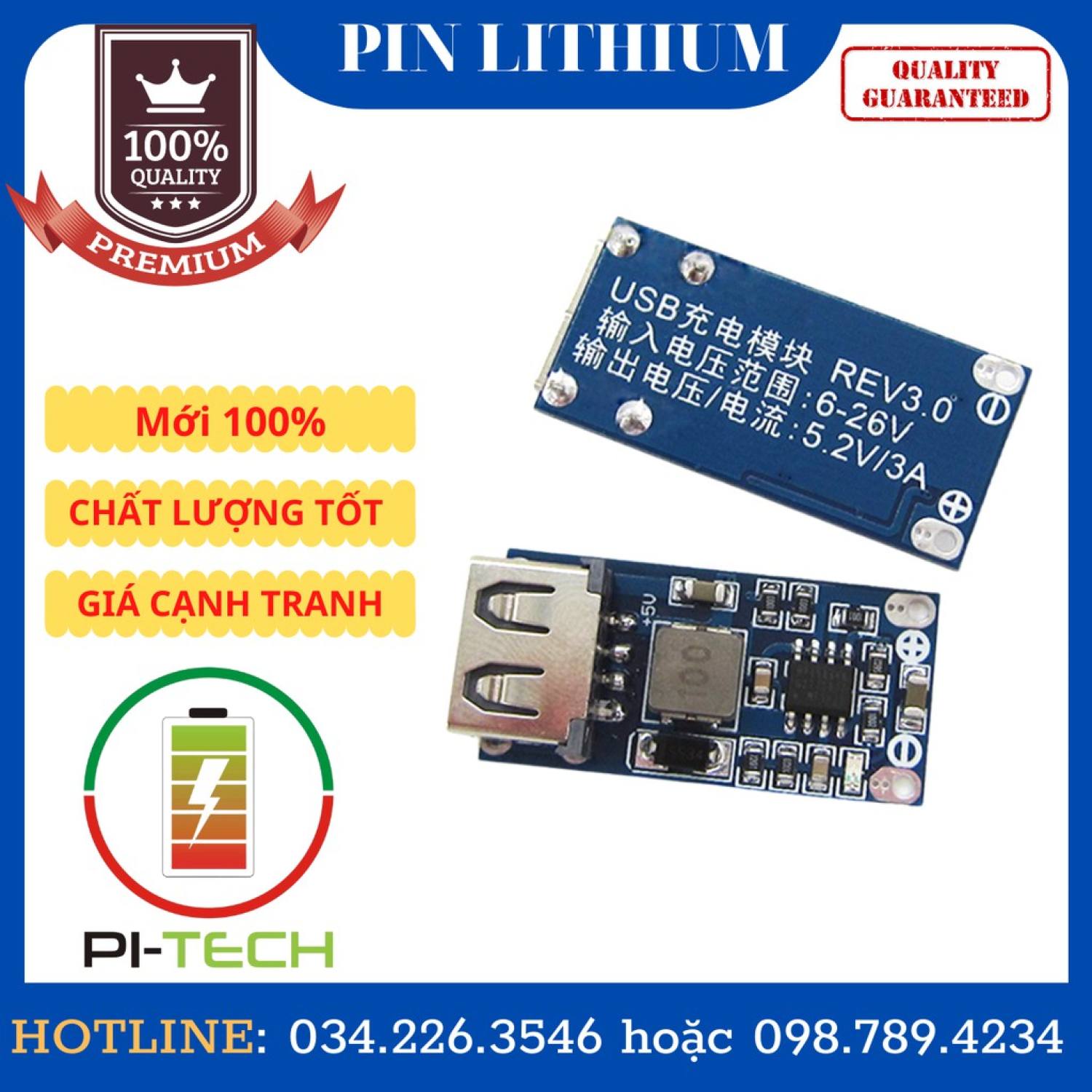 Mạch chuyển đổi sang USB (Điện áp vào 6-26V) 10