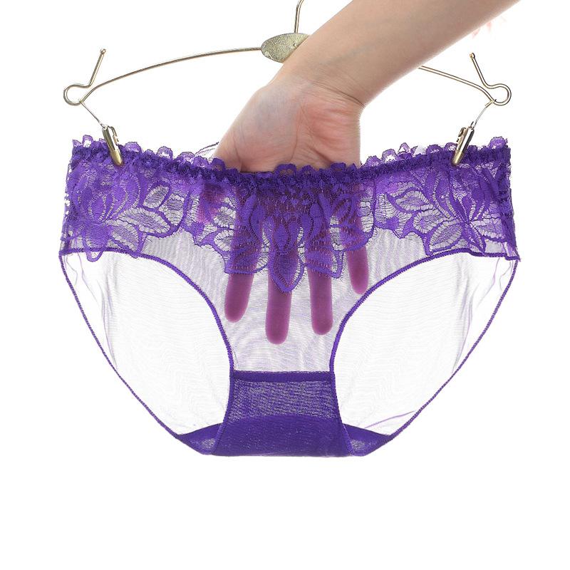 [HCM]Quần lót nữ lưới phối ren xuyên thấu Quần lót nữ siêu mỏng - CM012 - ChipMall