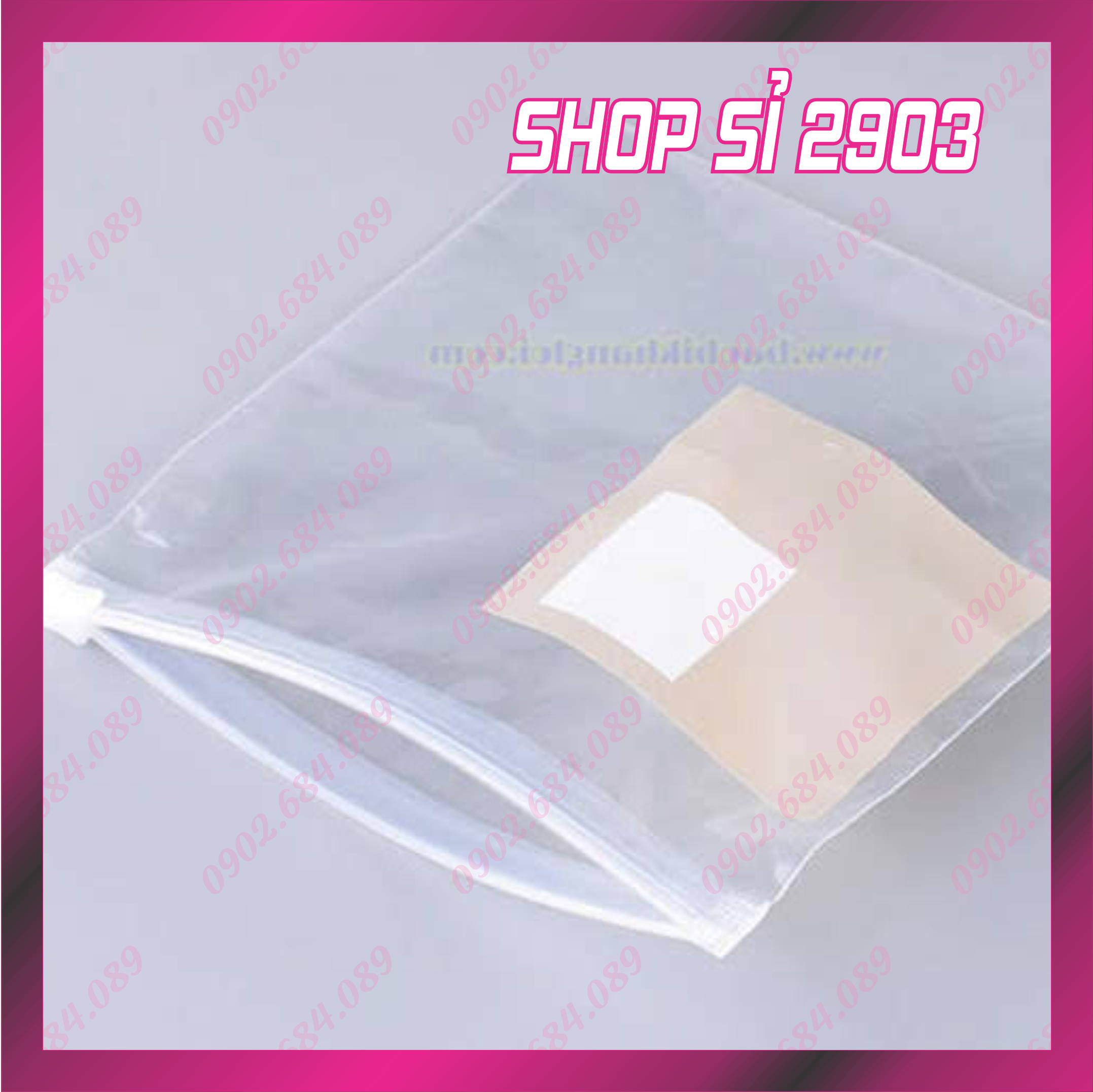 1 Kg túi zip khóa kéo