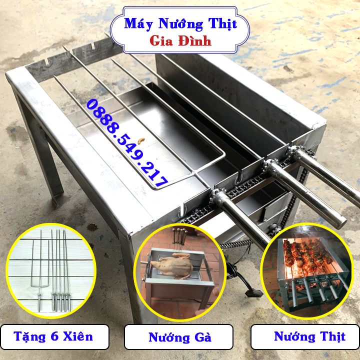 Siêu Máy Nướng Thịt - Nướng Thịt Gia Đình - Bếp Nướng Thịt Moto Điện
