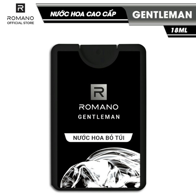 HCMNước hoa bỏ túi Romano Gentlement 18ml