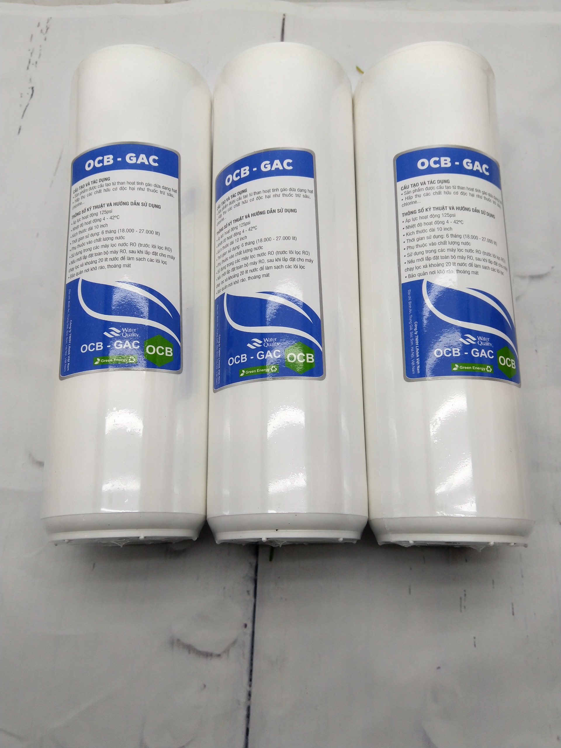 Lõi lọc nước số 2- Combo 3 lõi lọc nước số 2