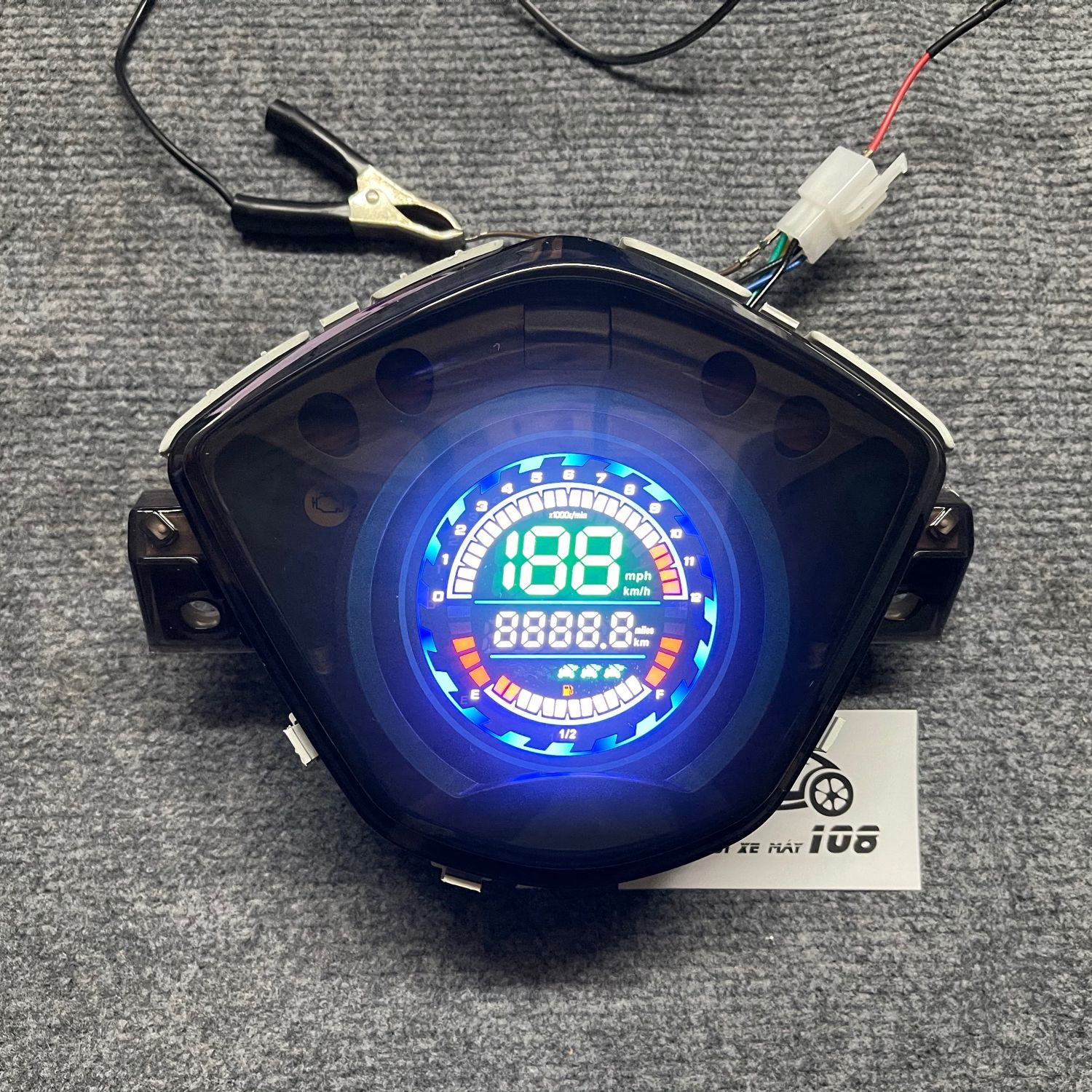 Đồng hồ điện tử plus 2023 cho wave s110 - wave rsx110 xăng cơ - đồng hồ giá rẻ