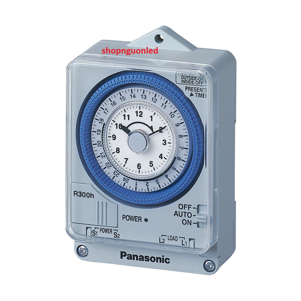 Công tắc đồng hồ điện tử hay còn gọi là Timer hẹn giờ, công tắc hẹn giờ TB38809NE7/TB35809NE5 hiệu Panasonic, Nanoco, có pin dự trữ mua tại shopnguonled.