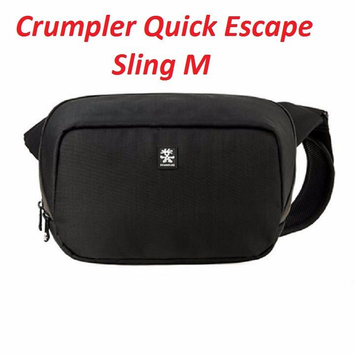 ✱ [Mã 66ELSALE giảm 7 đơn 300K] Balo túi máy ảnh Crumpler Quick Escape Sling M.