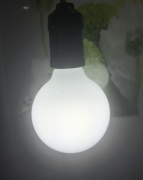 Bóng đèn led G80 thủy tinh màu