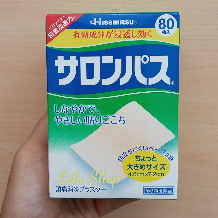 [HCM]Cao Dán Salonpa Nhật Bản 80 Miếng