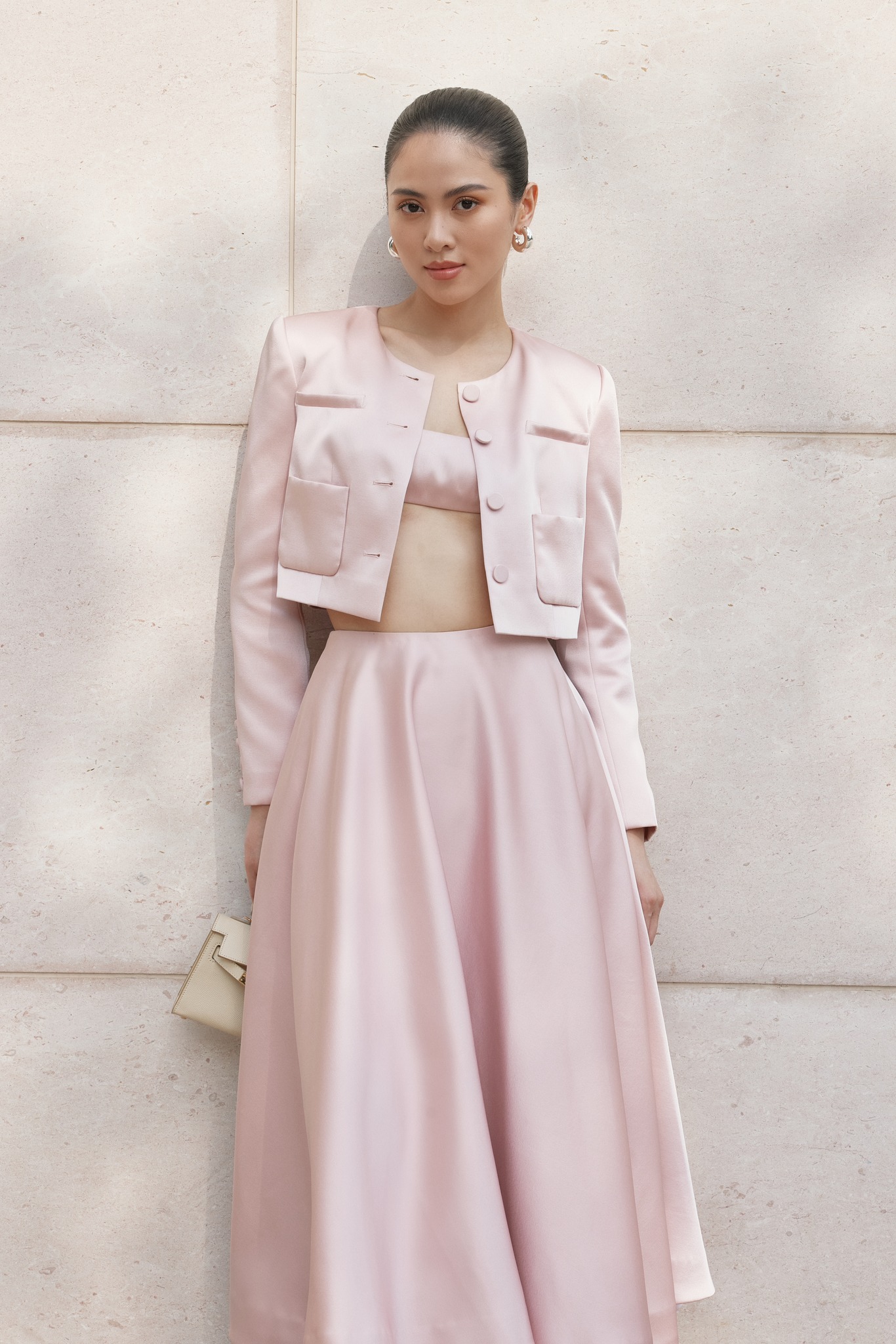 Áo vest taffeta queen maeve vest huong boutique hbvest262
