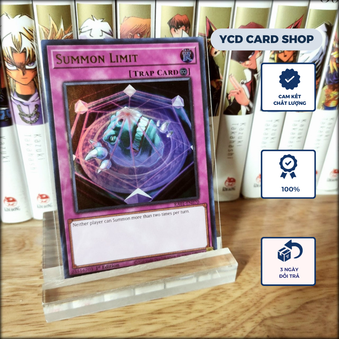 [YCDcardgame] Thẻ bài Yugioh Chính Hãng  Summon Limit