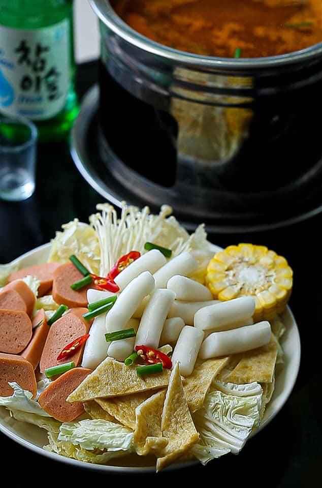 Lẩu tokbokki ( hút chân không )
