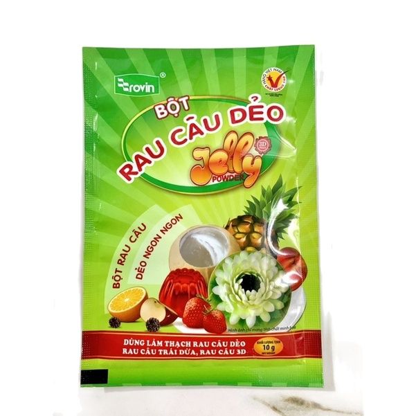 Bột rau câu dẻo hoàng yến gói 10gr