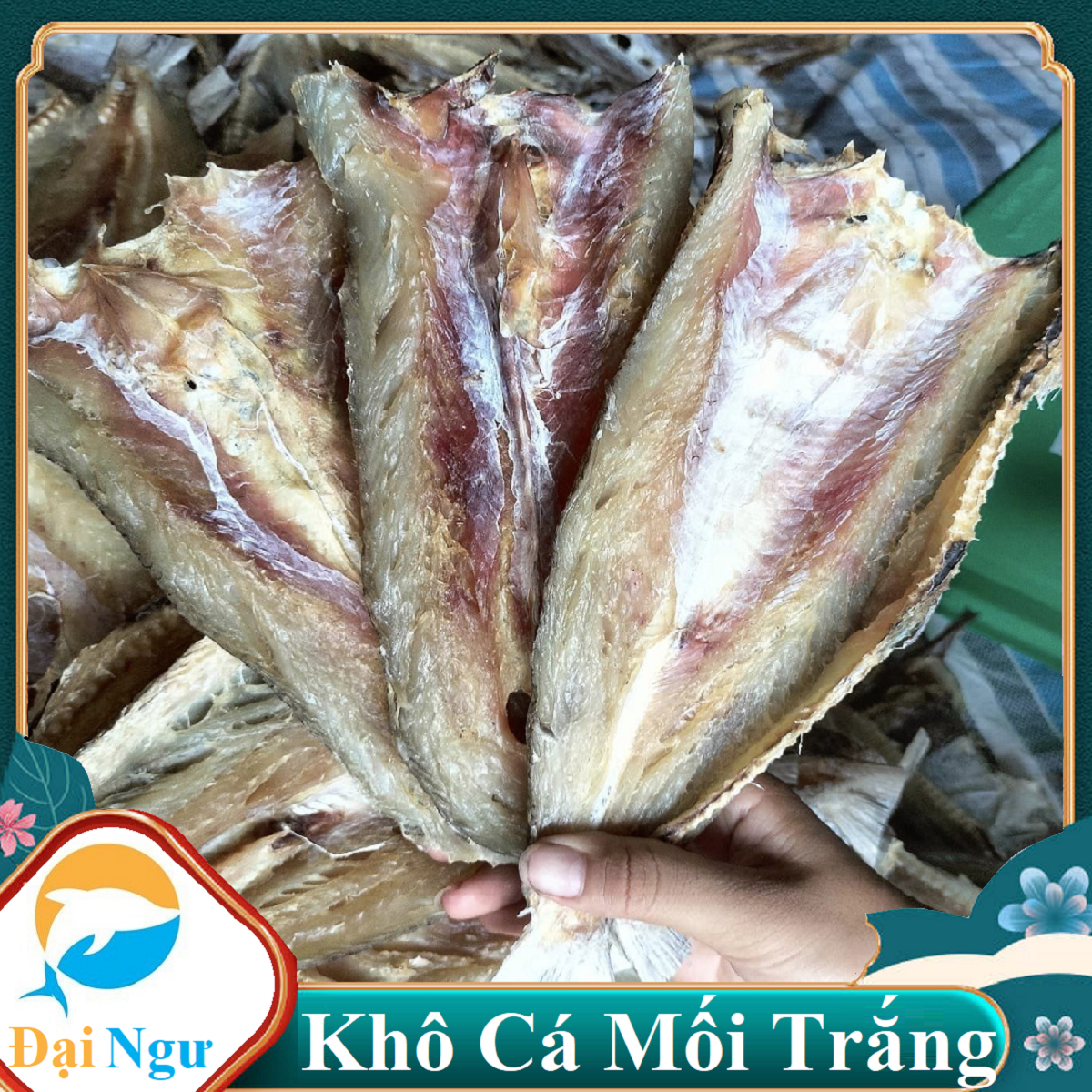 KHÔ CÁ MỐI TRẮNG SIÊU GIÒNKhô Cá Mối Trắng Xẻ Đôi--ĐẠI NGƯ