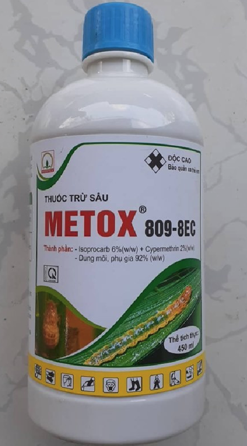 Thuốc trừ sâu METOX 809-8EC - Chai 450ml