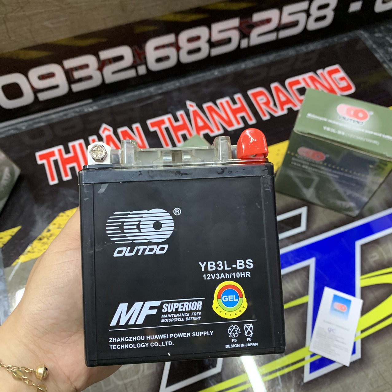 Bình điện khô sport - rgv - 0928286
