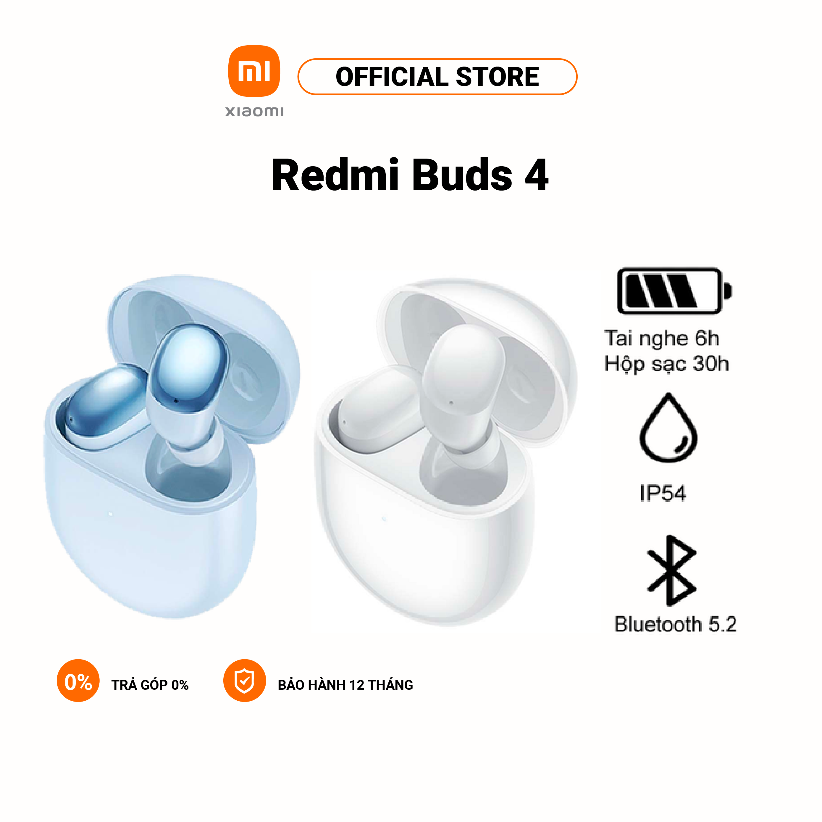 Tai nghe Bluetooth không dây Redmi Buds 4