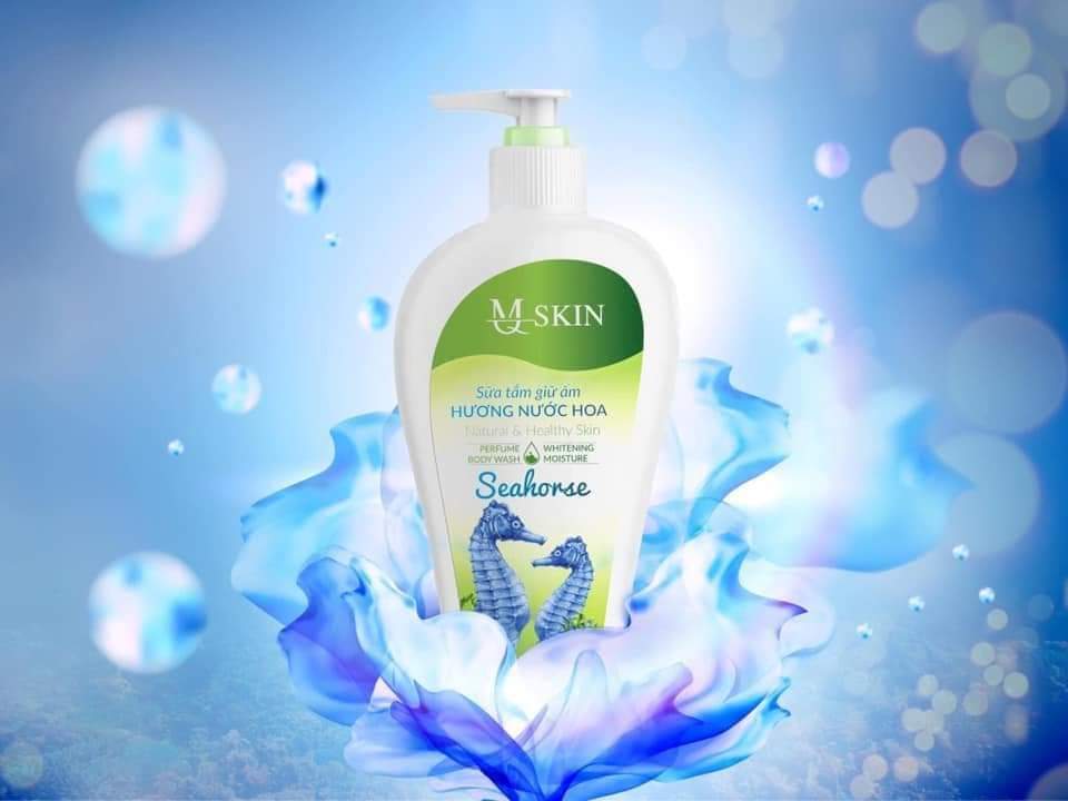Sữa tắm MQ SKIN hương nước hoa giữ ẩm sáng da 500ml Chính Hãng 100%