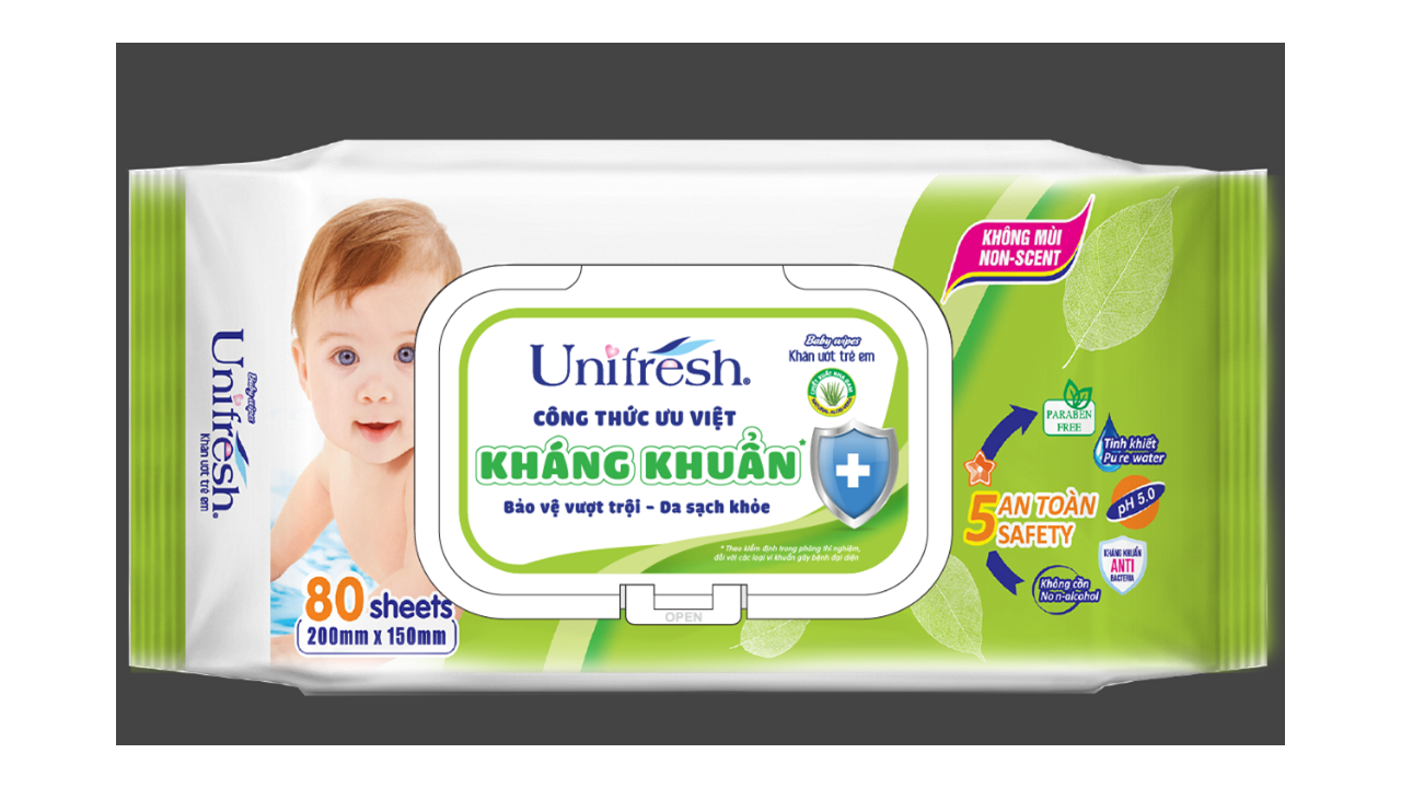 Khăn ướt Unifresh Aloevera
