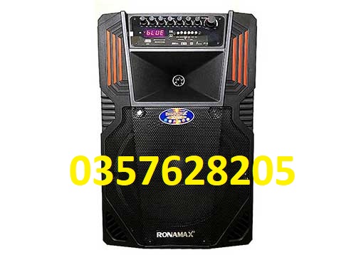 Loa kéo Ronamax F15 loa karaoke di động công suất tối đa 600W