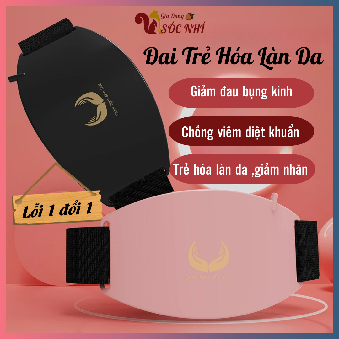 Đai trẻ hóa làn da,đai bụng kinh ,giúp giảm đau bụng kinh lưu thông khí huyết ,giảm nhăn da