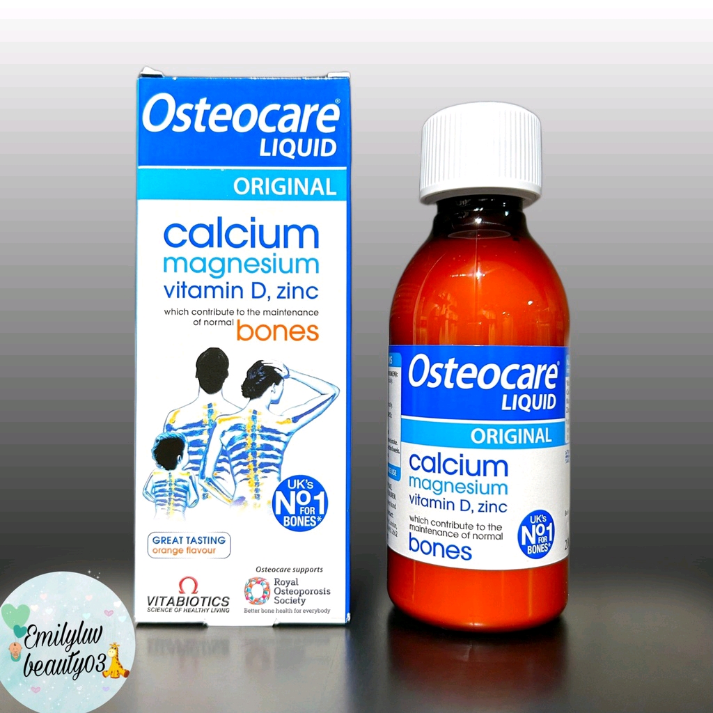 Canxi dạng nước Osteocare UK 200ml