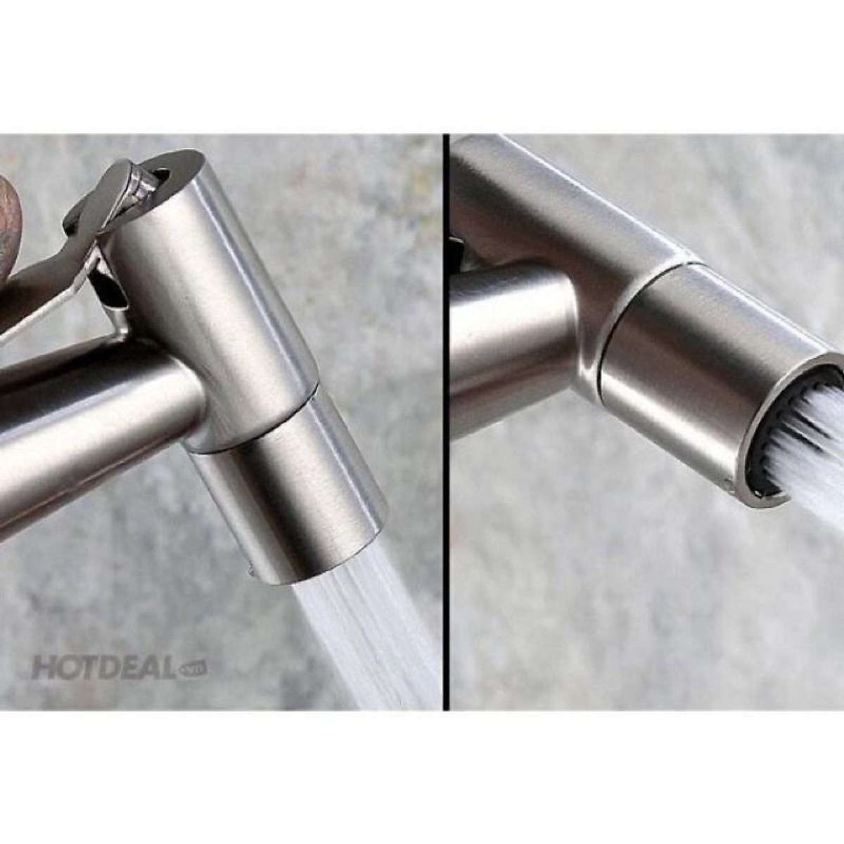 Đầu vòi xịt vệ sinh inox 304