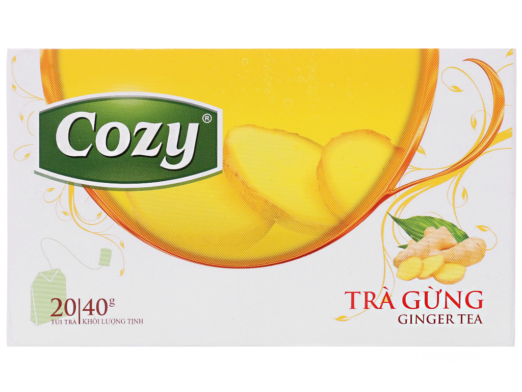 Trà gừng Cozy hộp 40g