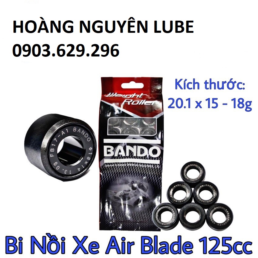 Bi nồi ab125 , pcx, vario, sh mode, sh 150 việt nam bando 20.1x15- 18g