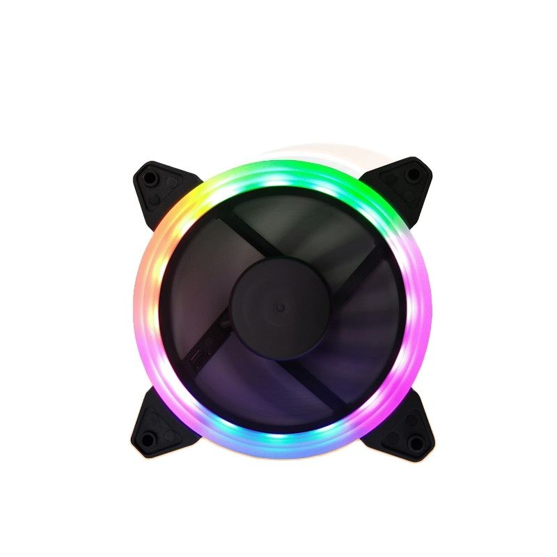 Fan case v201 led tròn 1 mặt